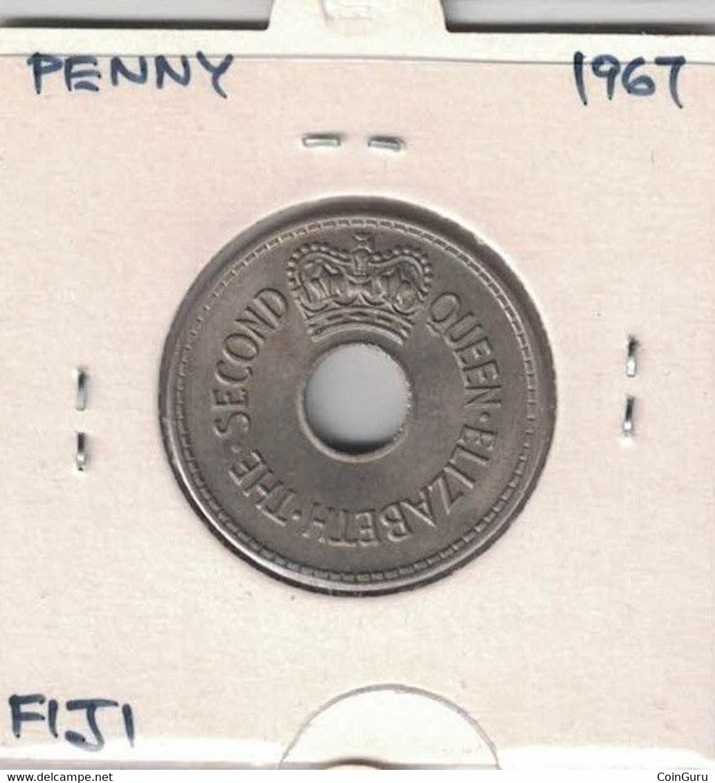 Fiji 1 Penny 1967 UNC - Fidji