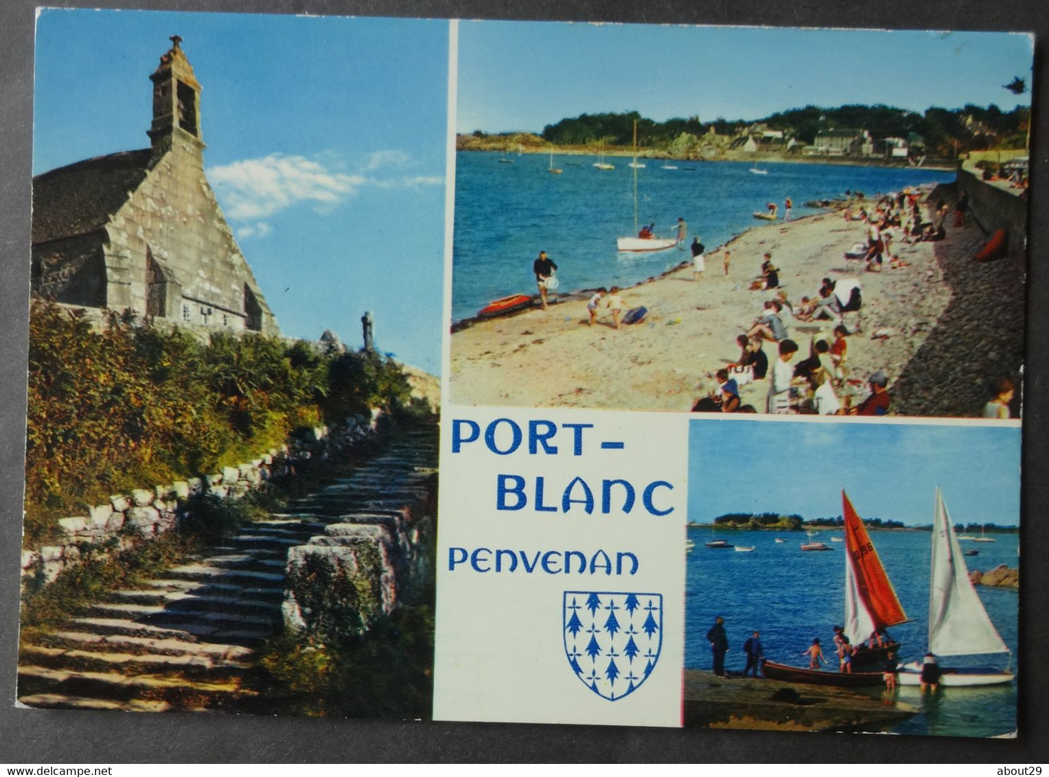 CPM 22 PORT BLANC PENVENAN - Carte Multivues - Réf. Z 162 - Penvénan