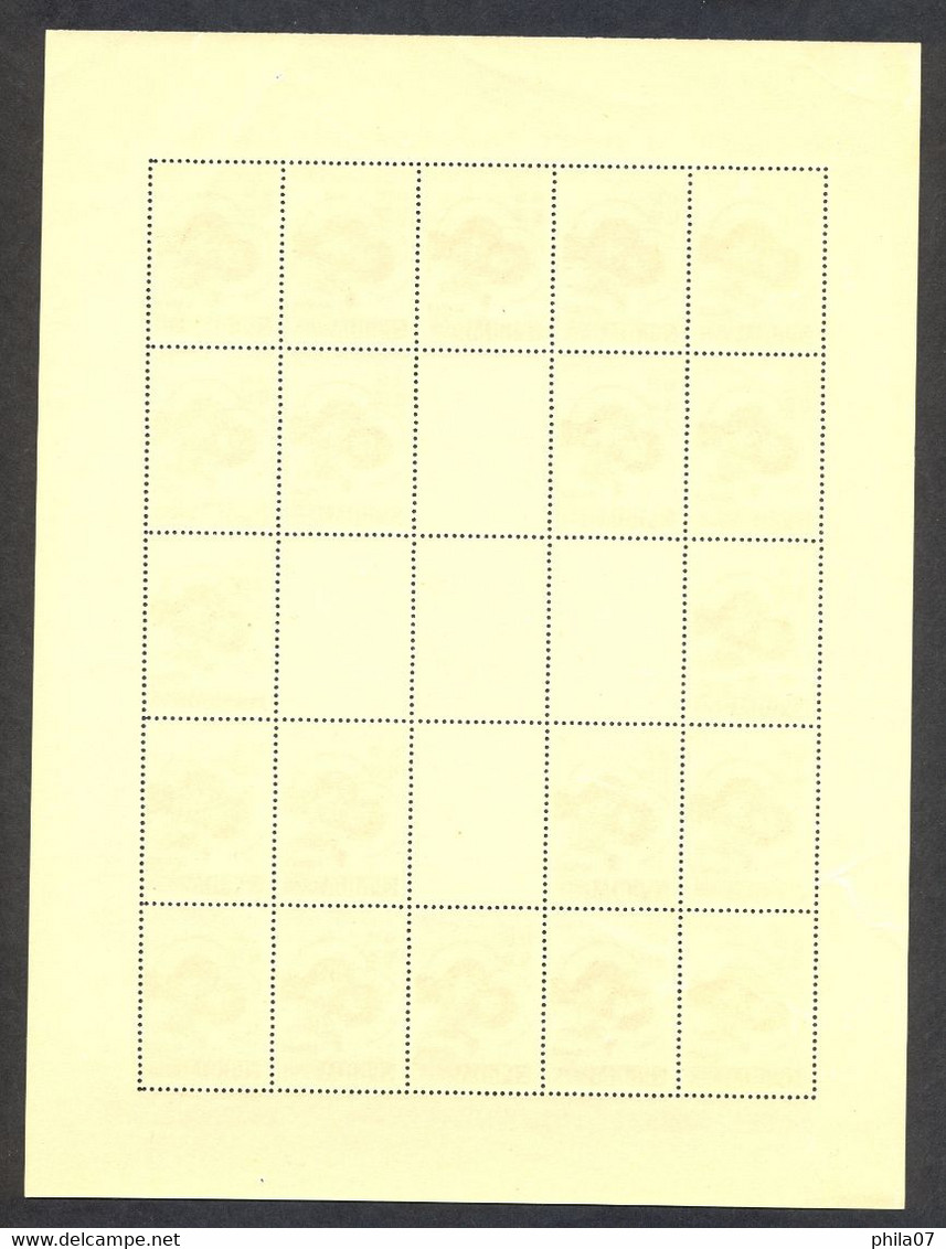 SERBIA - Mi.No. 62/65, Complete Sheet In Good Quality. - Serbie