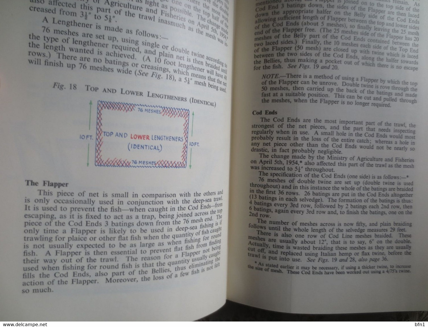 DEEP SEA TRAWLING AND WING TRAWLING - GOUROCK -1961