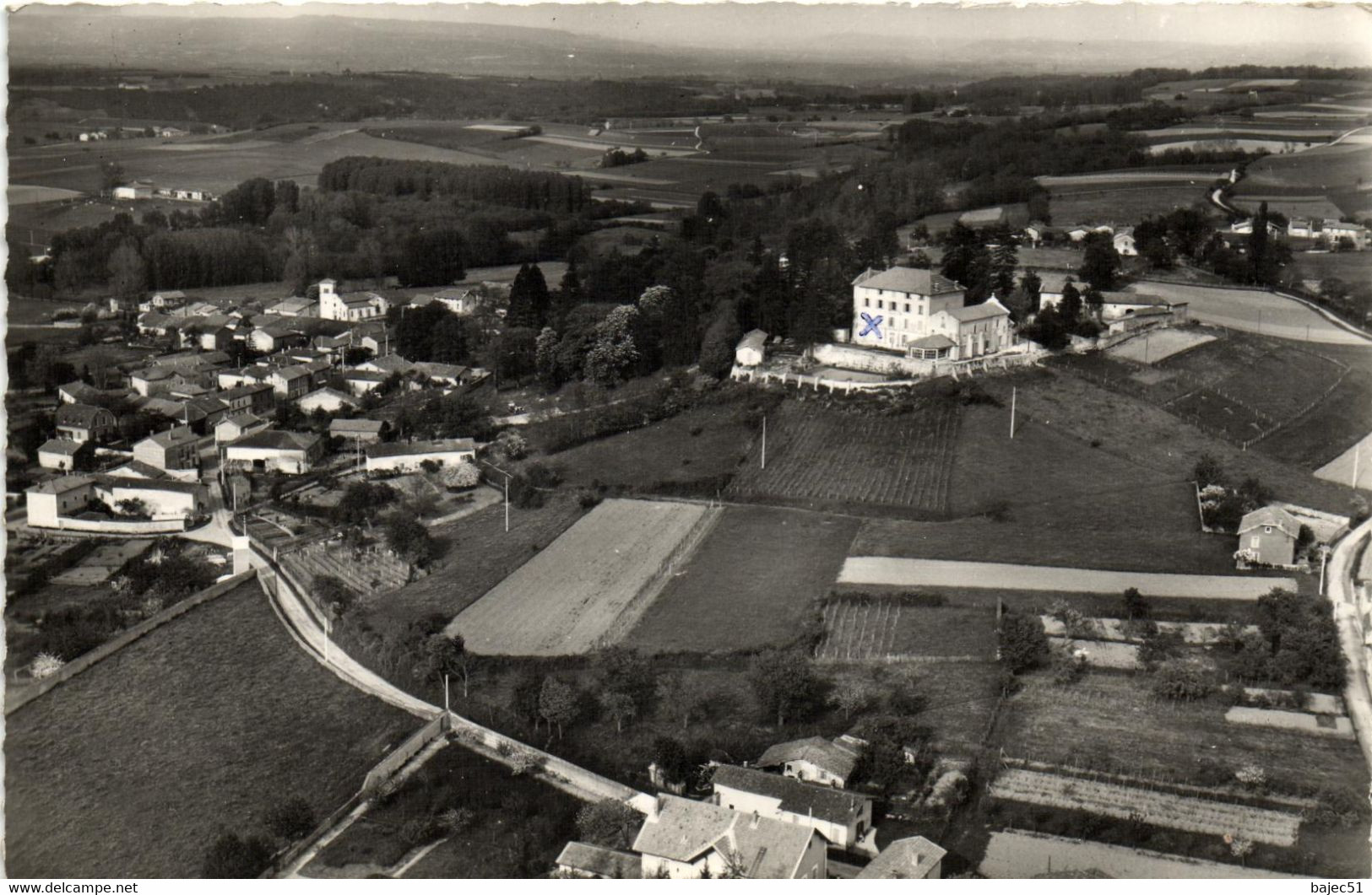 Diémoz - La Maison De Repos Et Le Village - Vue Aérienne - Diémoz