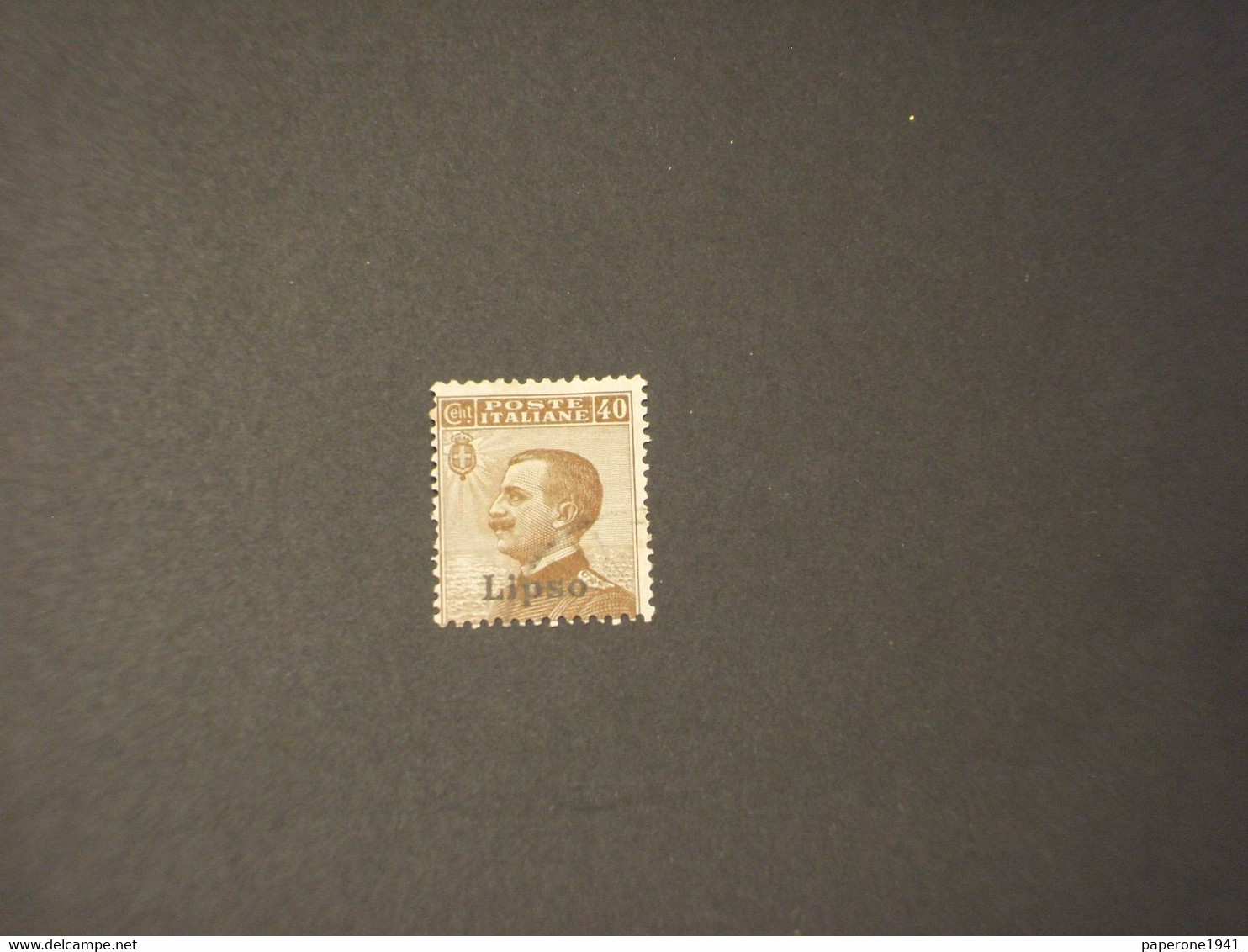 EGEO -  LIPSO - 1912 RE 40 C. - TIMBRATO/USED - Ägäis (Lipso)