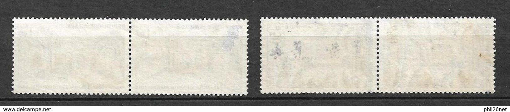 Algérie  N° 357 X 2 Et Paire Du N° 358  Surcharge EA Tlemcen Type 15.2   Oblitérés     B/T B  Voir Scans - Gebraucht