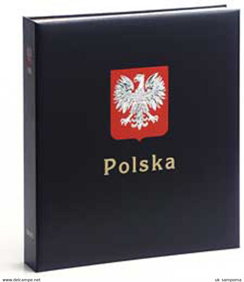 DAVO 7443 Luxe Binder Stamp Album Poland III - Groß, Grund Schwarz