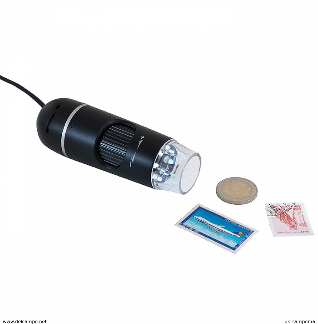 USB Digital Microscope DM6 Incl. Sturdy Microscope Stand - Stamp Tongs, Magnifiers And Microscopes