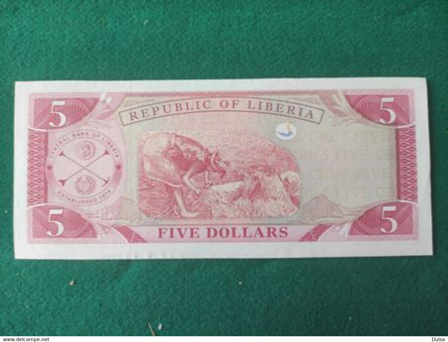 Liberia 5 DOLLARS 2003 - Liberia