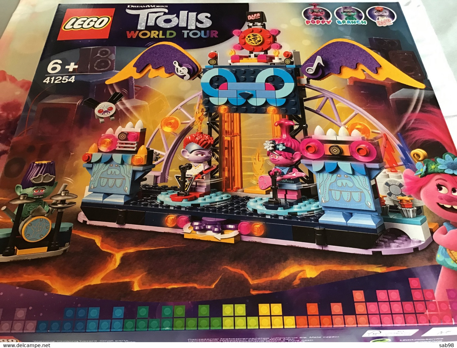 Trolls Collection Musique Trolls World Tour  Lego 41254 - Unclassified