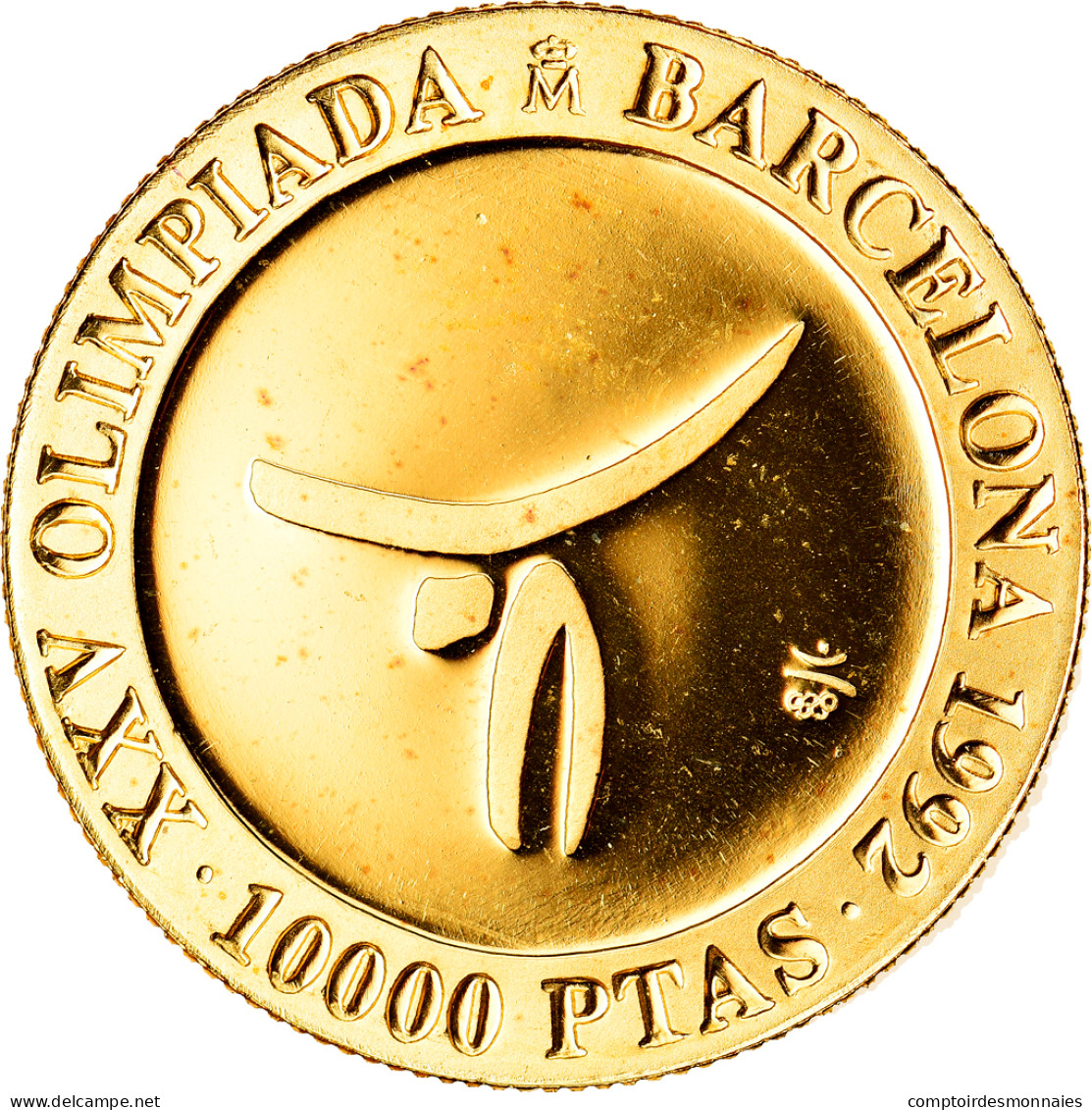Monnaie, Espagne, Juan Carlos I, 10000 Pesetas, 1992, Madrid, FDC, Or, KM:915 - 10 000 Pesetas