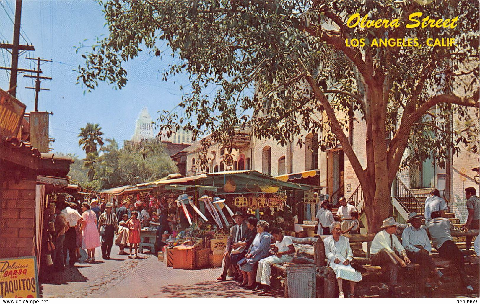 Etats-Unis - Californie - LOS ANGELES - Olvera Street - Mexican Craftsmen - Marché - Los Angeles