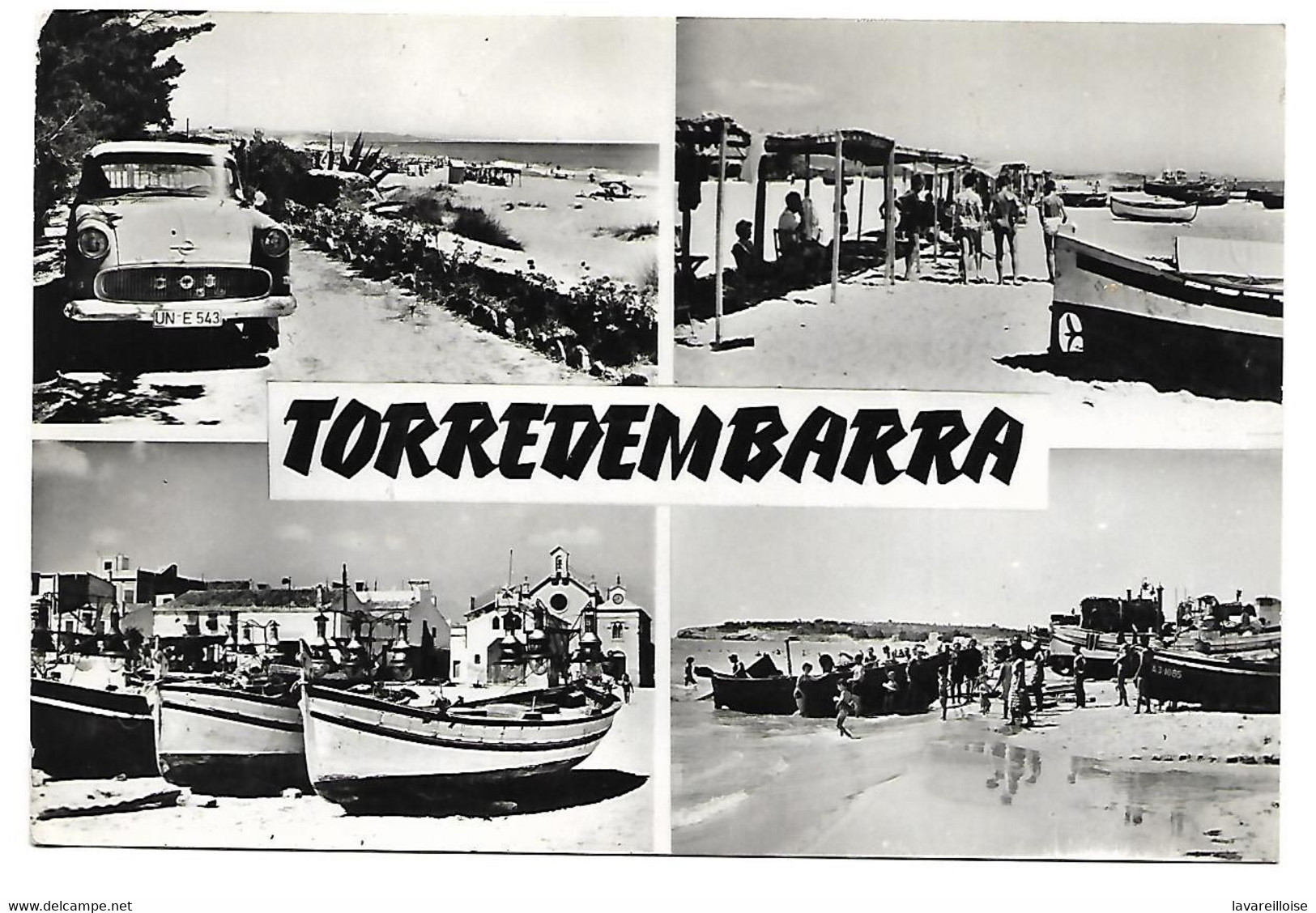 CPA ESPAGNE TORREDEMBARRA RARE BELLE CARTE !! - Tarragona