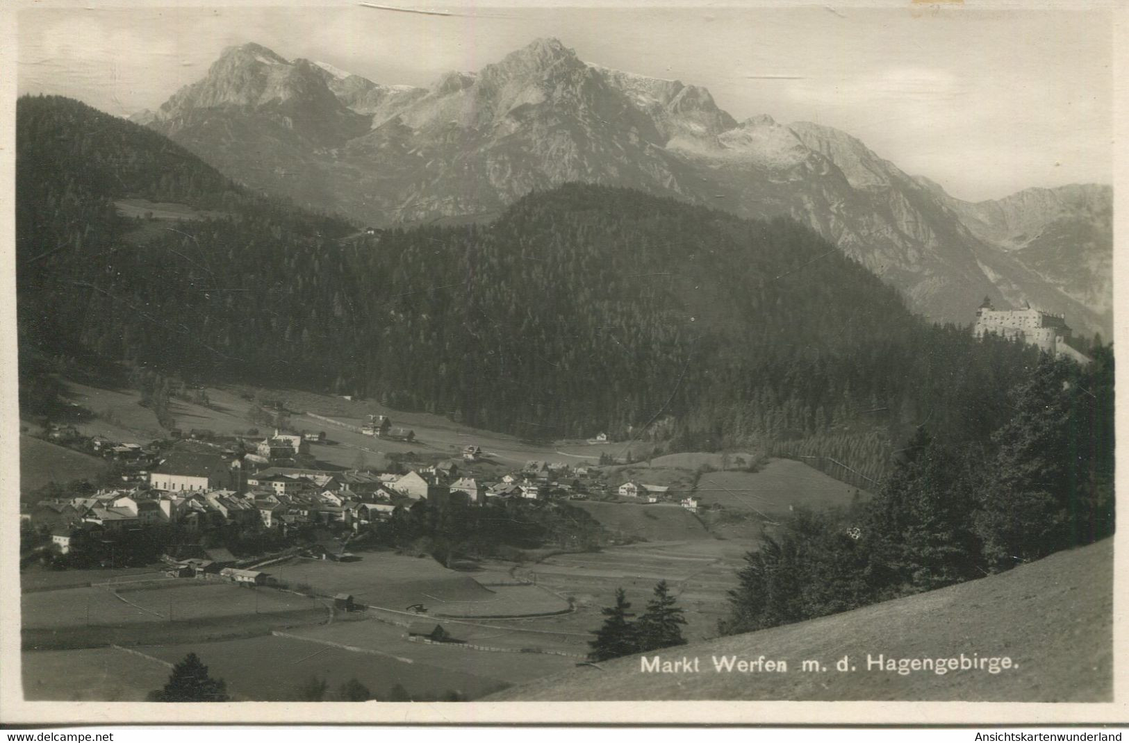 010705  Markt Werfen M. D. Hagengebirge - Werfen