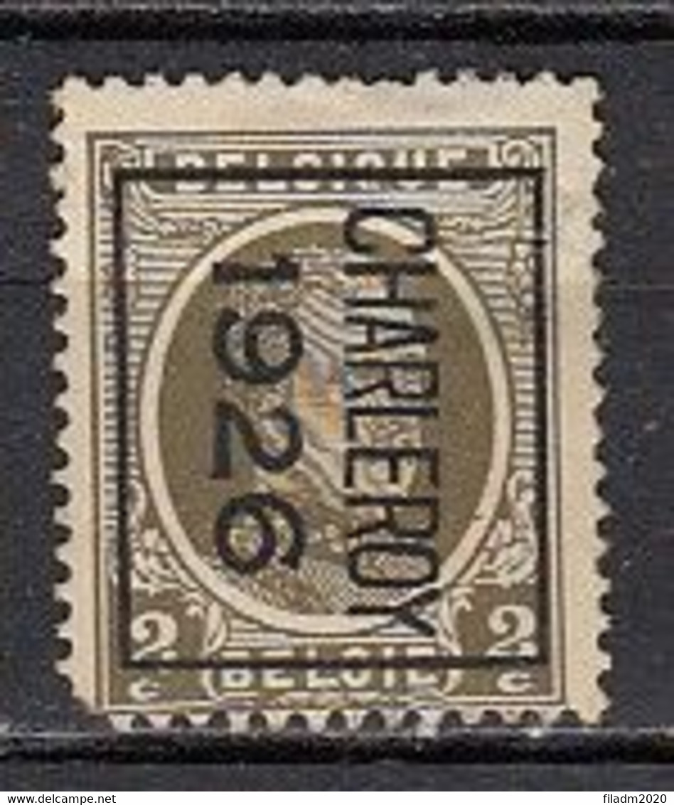 PREO 134 Op Nr 191 CHARLEROY 1926 - Positie B (zie Opm) - Typos 1922-31 (Houyoux)