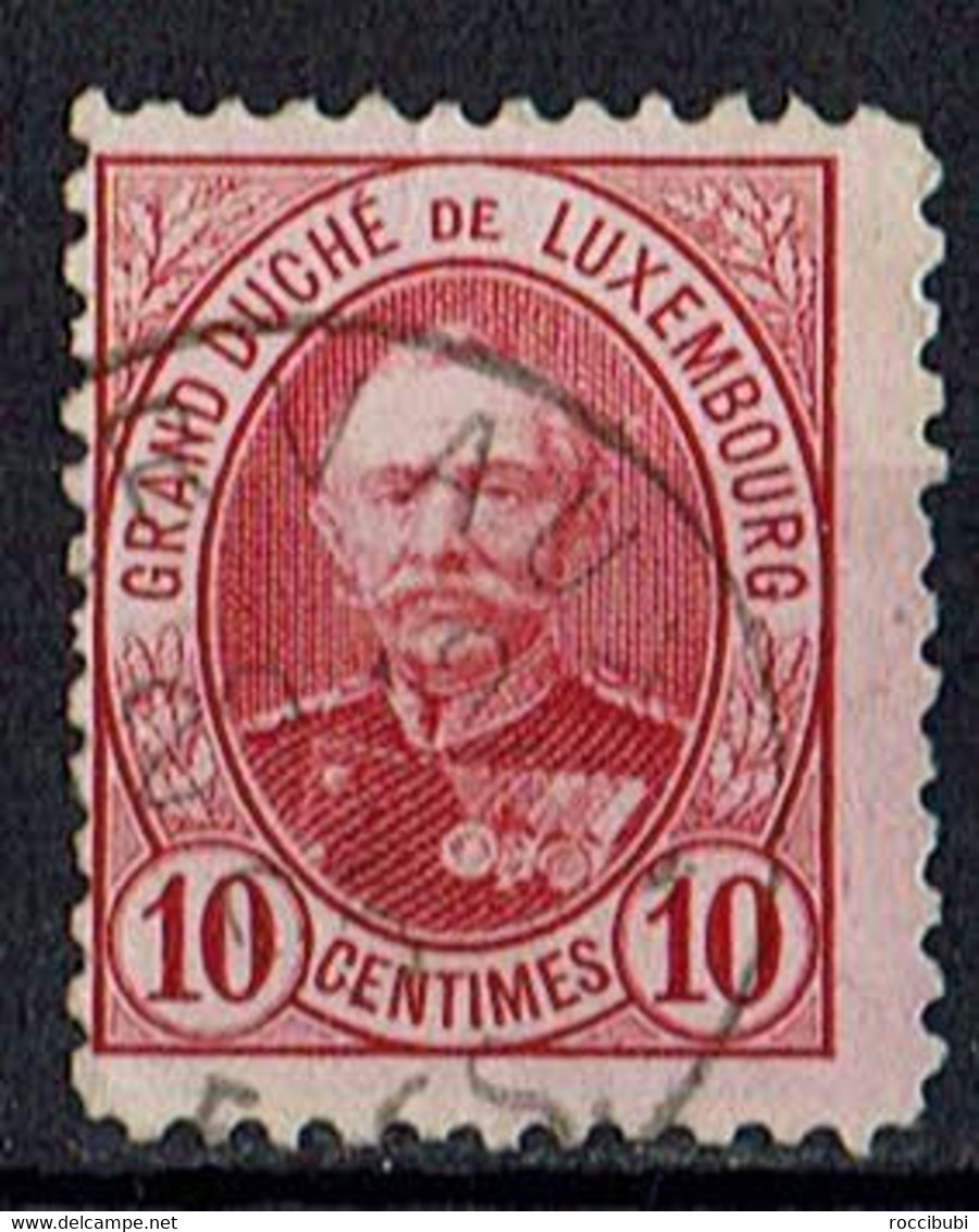 Luxemburg 1891 // Mi. 57 O // Freimarken // Großherzog Adolphe - 1891 Adolphe De Face