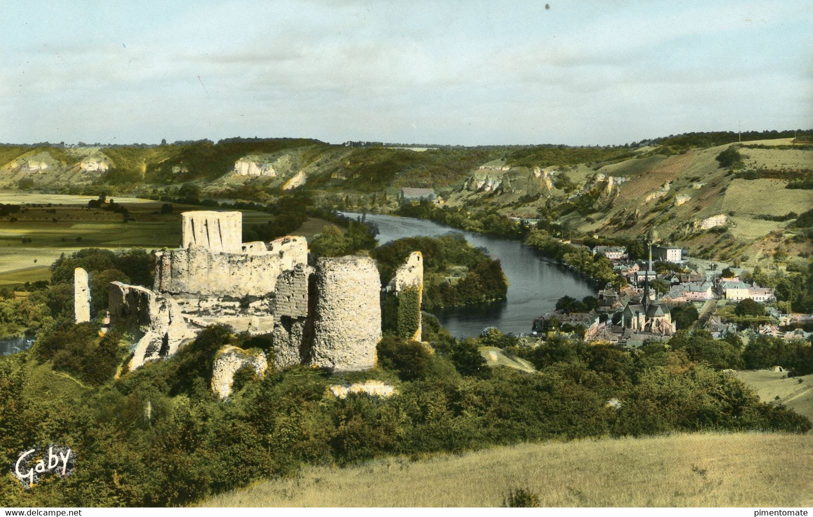 LES ANDELYS LE CHATEAU GAILLARD ET VUE GENERALE - Les Andelys