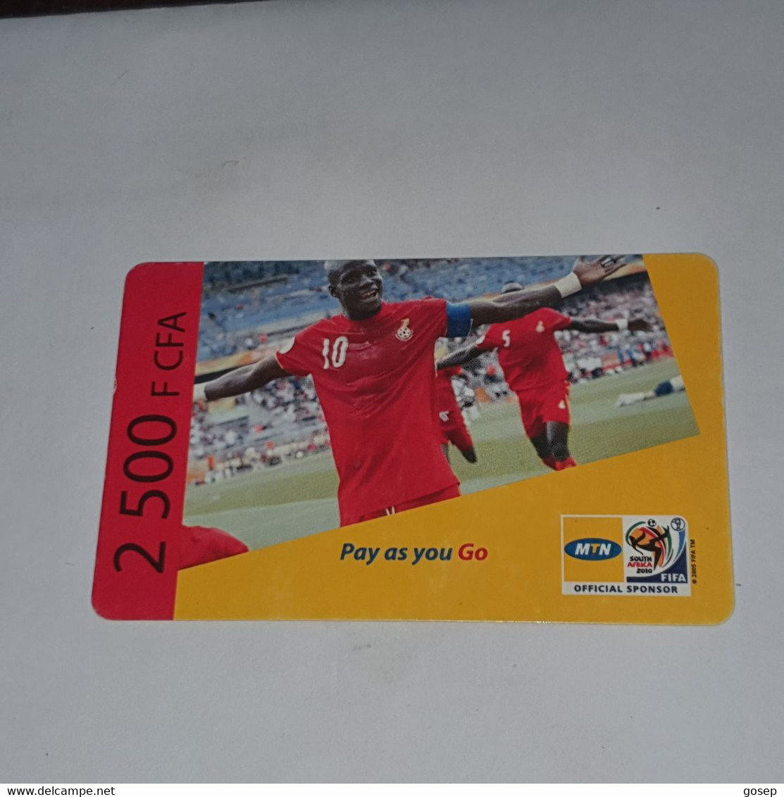 BENIN-(BJ-MTN-REF-006/a)-football10-(20)-(2500fcfa)-(5597474292843)-used Card+1card Prepiad Free - Benin