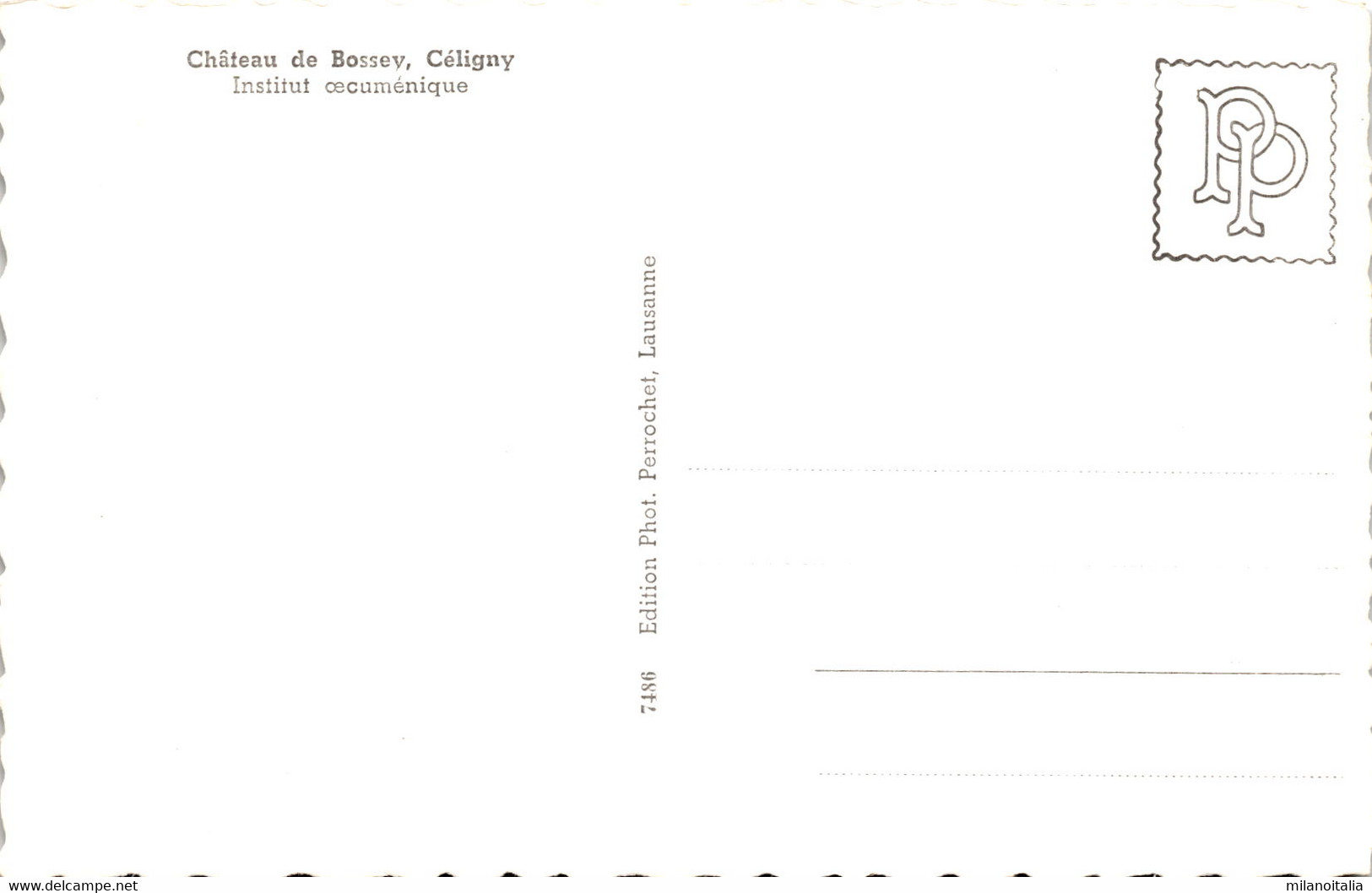 Chateau De Bossey - Celigny (7486) - Céligny