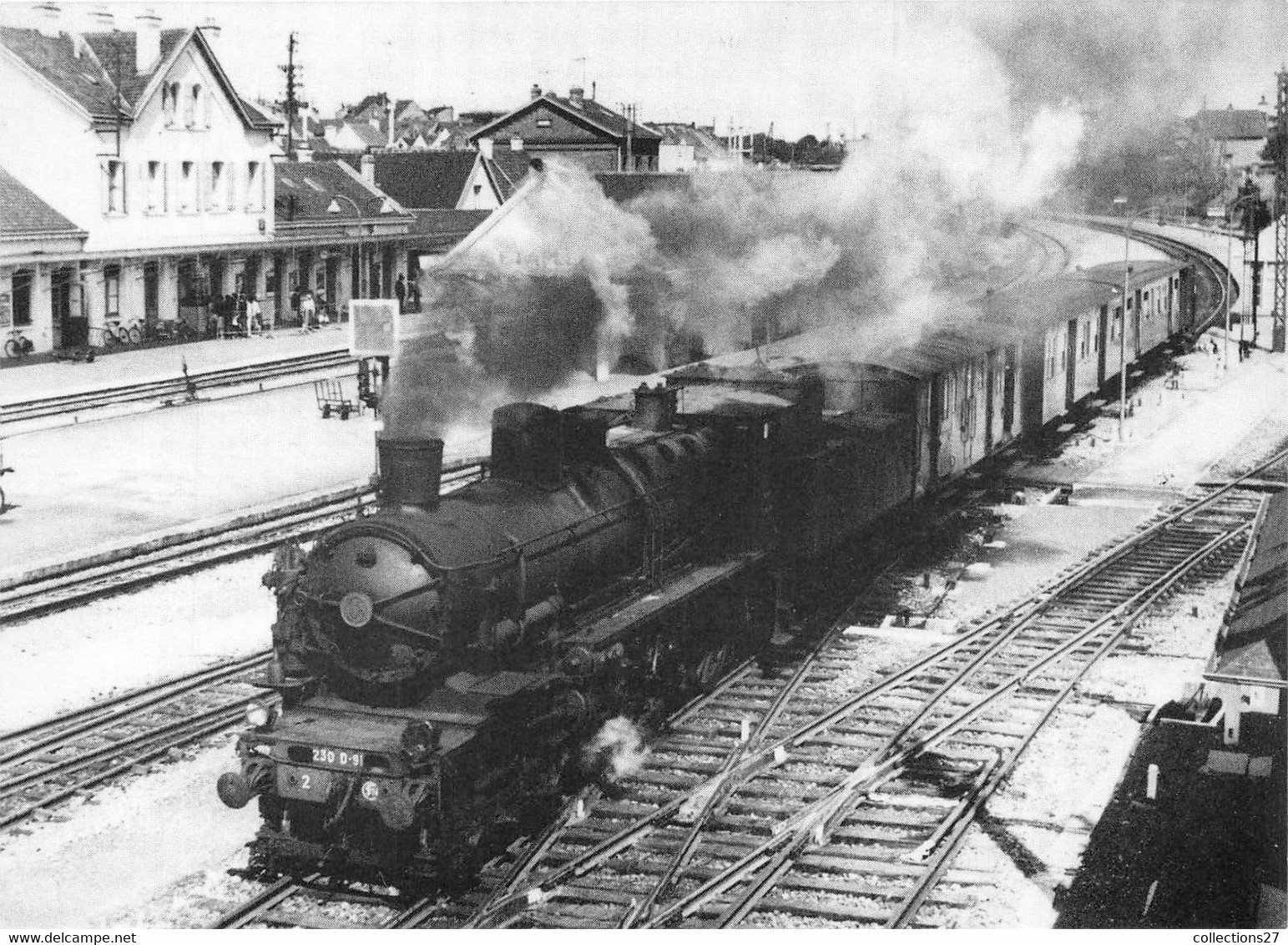 62-ETAPLES- 1954 LOCOMOTIVE - Etaples