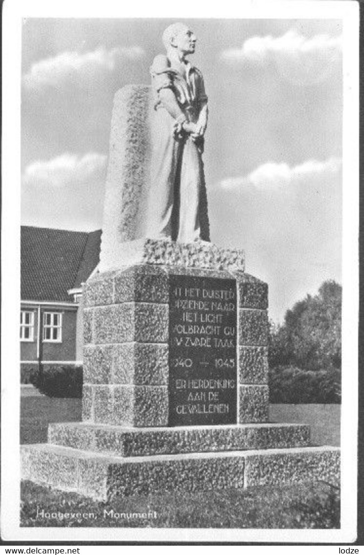 Nederland Holland Pays Bas Hoogeveen Oorlogsmonument - Hoogeveen