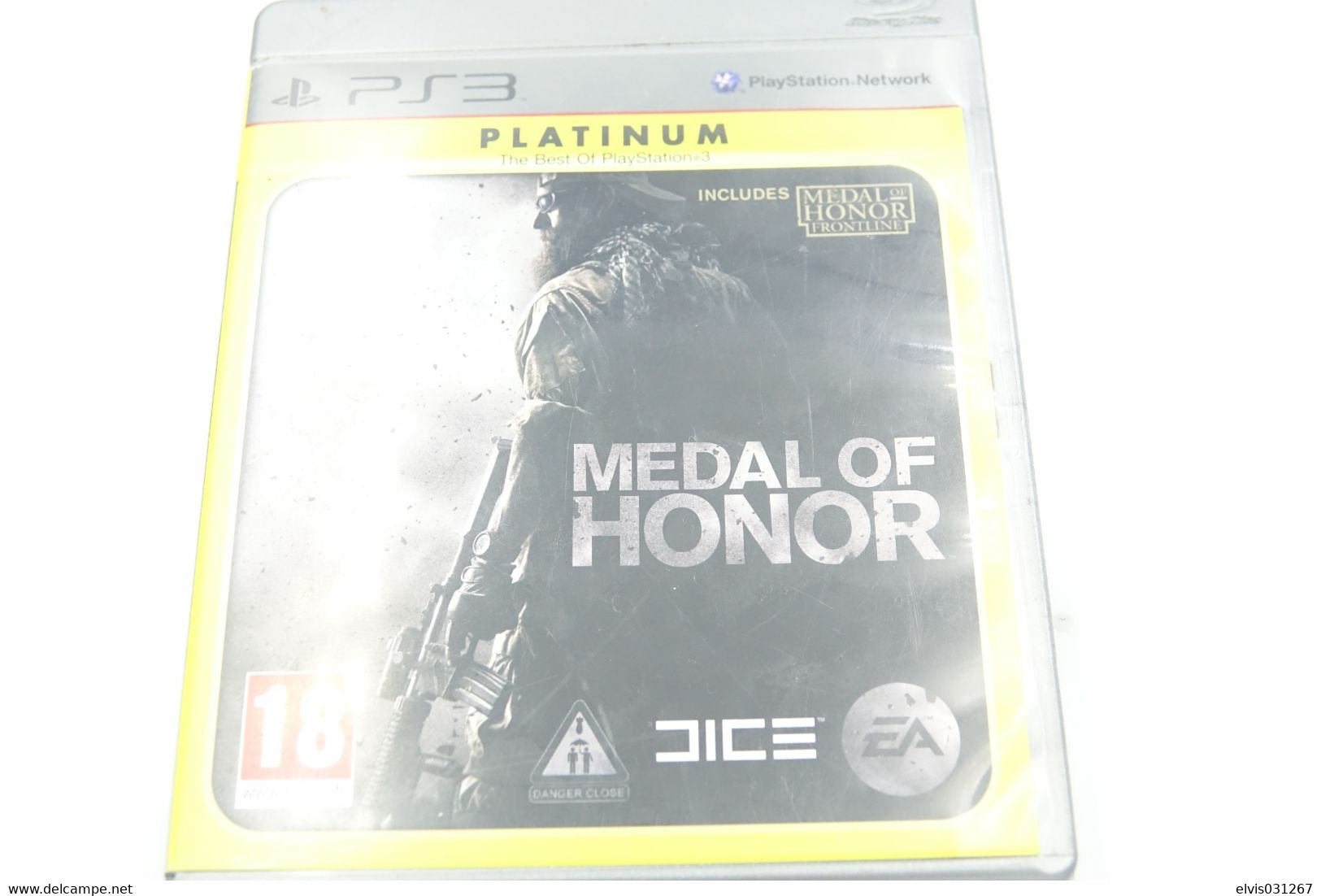 SONY PLAYSTATION THREE PS3 : MEDAL OF HONOR - PLATINUM - ELECTRONIC ARTS - PS3