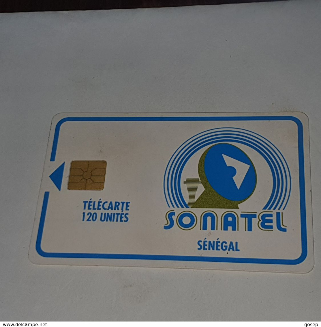 Senegal-(SN-SON-0021A-sen-18)-LOGO-setting1-(17)-(120units)-(not Number)-used Card+1card Prepiad Free - Senegal