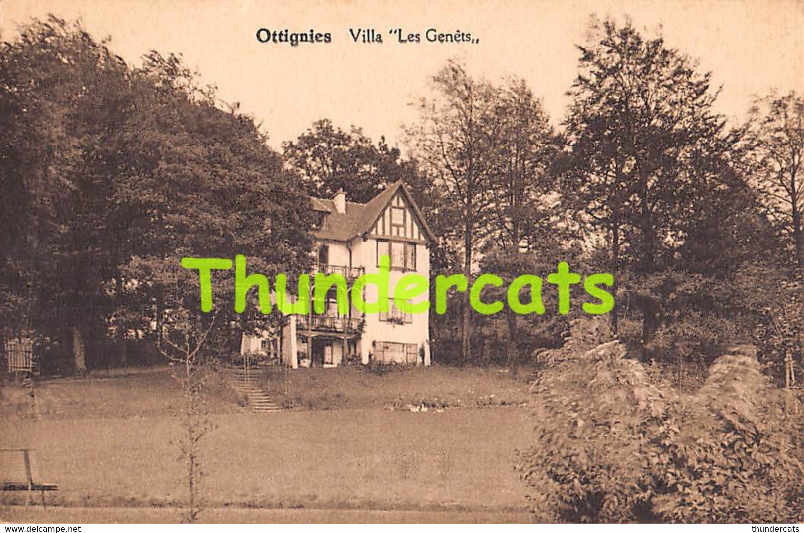 CPA OTTIGNIES VILLA LES GENETS - Ottignies-Louvain-la-Neuve