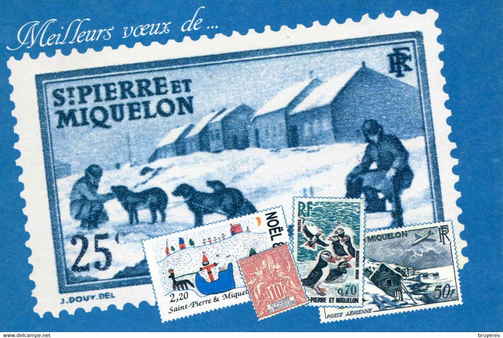 ENTIER POSTAL De 1990 Sur CP Oblitéré "50 ANS DE L'APPEL DU 18 JUIN - Au Verso Repiquage : MEILLEURS VOEUX 1991" - Postwaardestukken