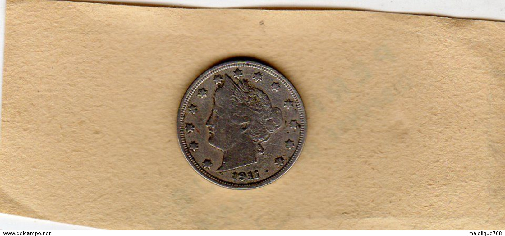 Monnaie, États-Unis, Liberty Nickel, 5 Cents, 1911 En TB+ - 1883-1913: Liberty