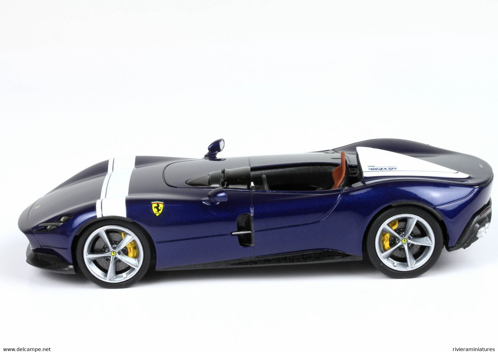 BBR - FERRARI Monza SP1 - Blu Tour De France - BBRC220D - 1/43 - BBR