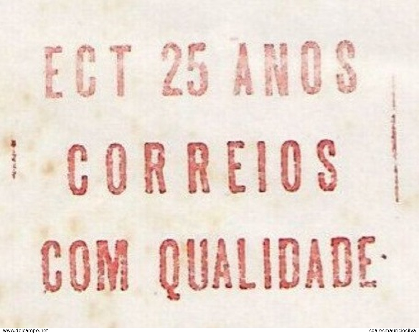 Brazil 1994 Meter Stamp slogan 25 Years Of ECT - Brazilian Post And Telegraph Company - Quality Mail - Autres & Non Classés