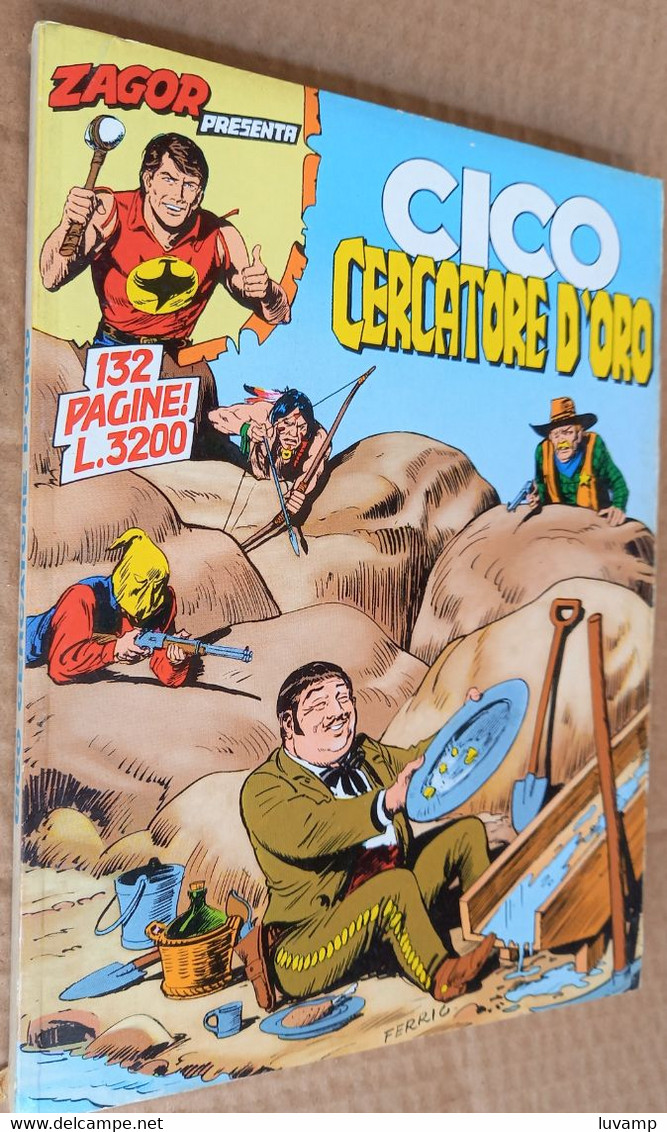 CICO -ZAGOR  CICO CERCATORE D'ORO - N.  10 (CART 42) - Zagor Zenith