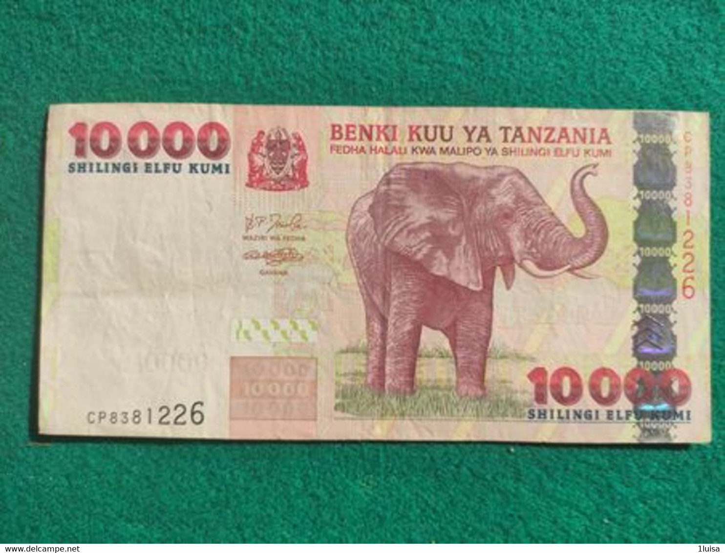 Tanzania 10000 Shillings 2003 - Tansania