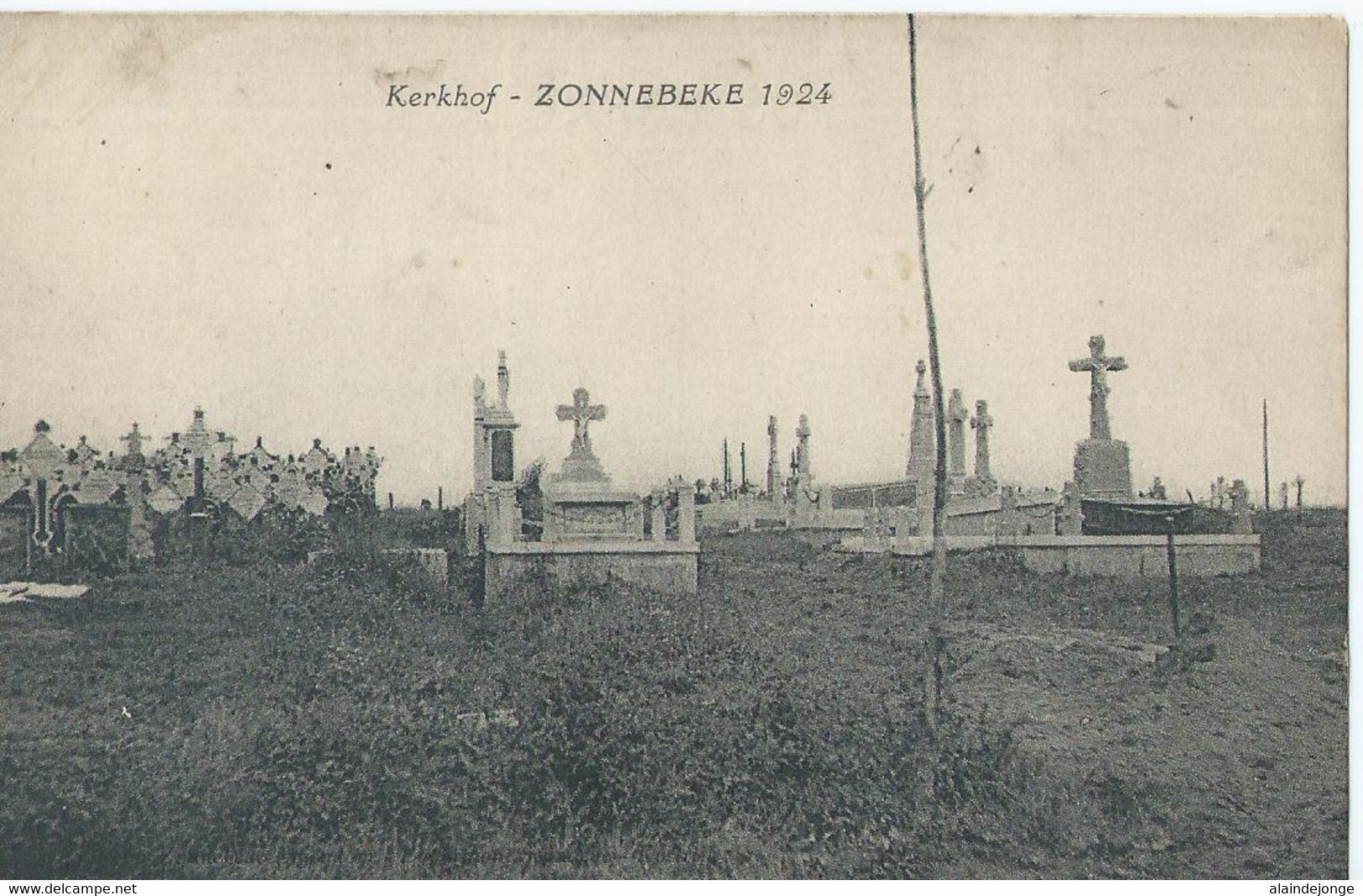 Zonnebeke - Kerkhof - 1924 - Zonnebeke