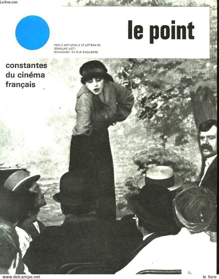 CONSTANTES DU CINEMA FRANCAIS - LE POINT - 1962 - Cinéma / TV