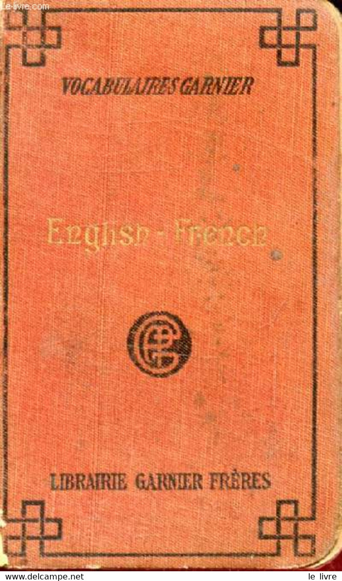 NEW VOCABULARY, ENGLISH-FRENCH - Mc LAUGHLIN J. - 1918 - Dictionaries, Thesauri