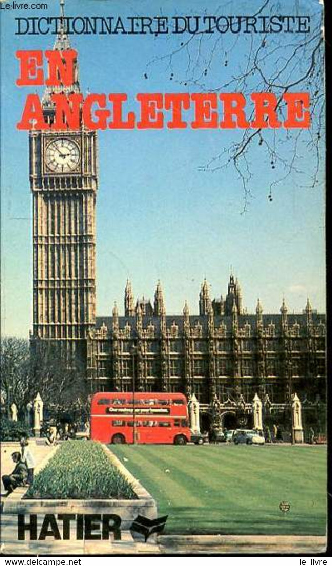 DICTIONNAIRE DU TOURISME EN ANGLETERRE - COLLECTIF - 1980 - Wörterbücher