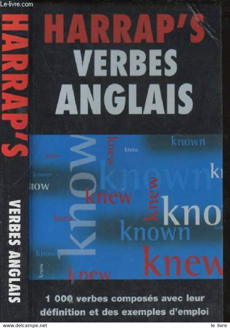 HARRAP'S VERBES ANGLAIS - GOLDIE JANE - 1997 - Wörterbücher