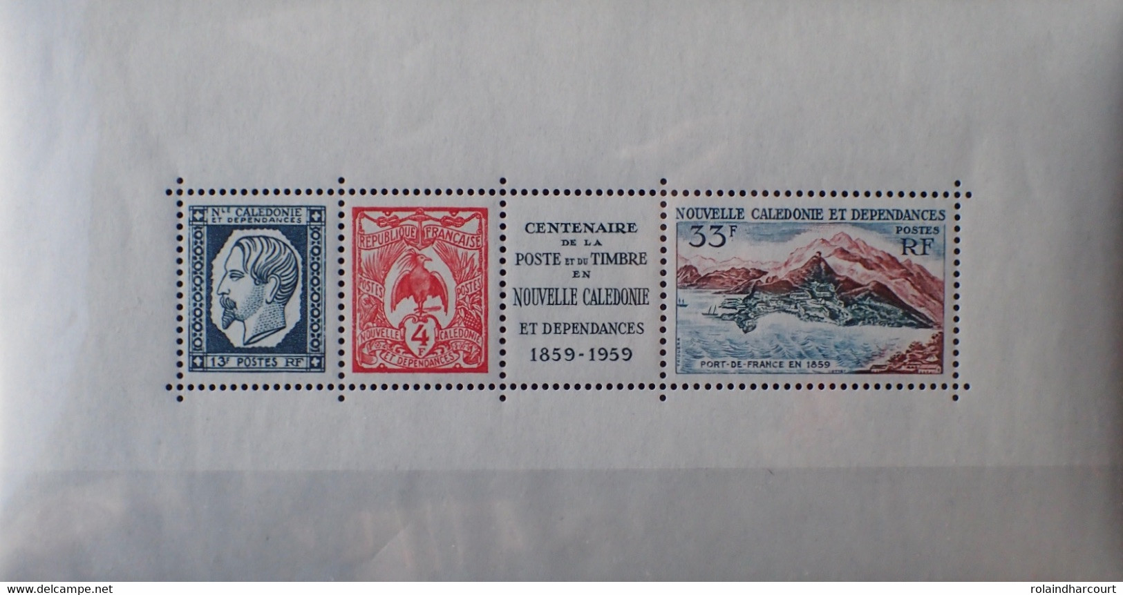 R2452/552 - 1960 - NOUVELLE CALEDONIE - BLOC N°2 NEUF* - Blocks & Sheetlets