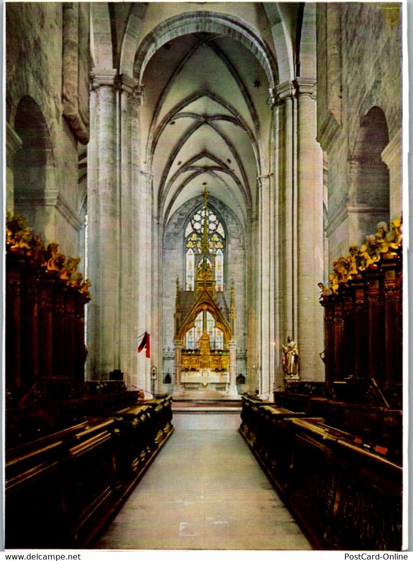 7869 - Niederösterreich - Heiligenkreuz , Zisterzienser Abtei , Innenansicht Stiftskirche , Langhaus - Nicht Gelaufen - Heiligenkreuz