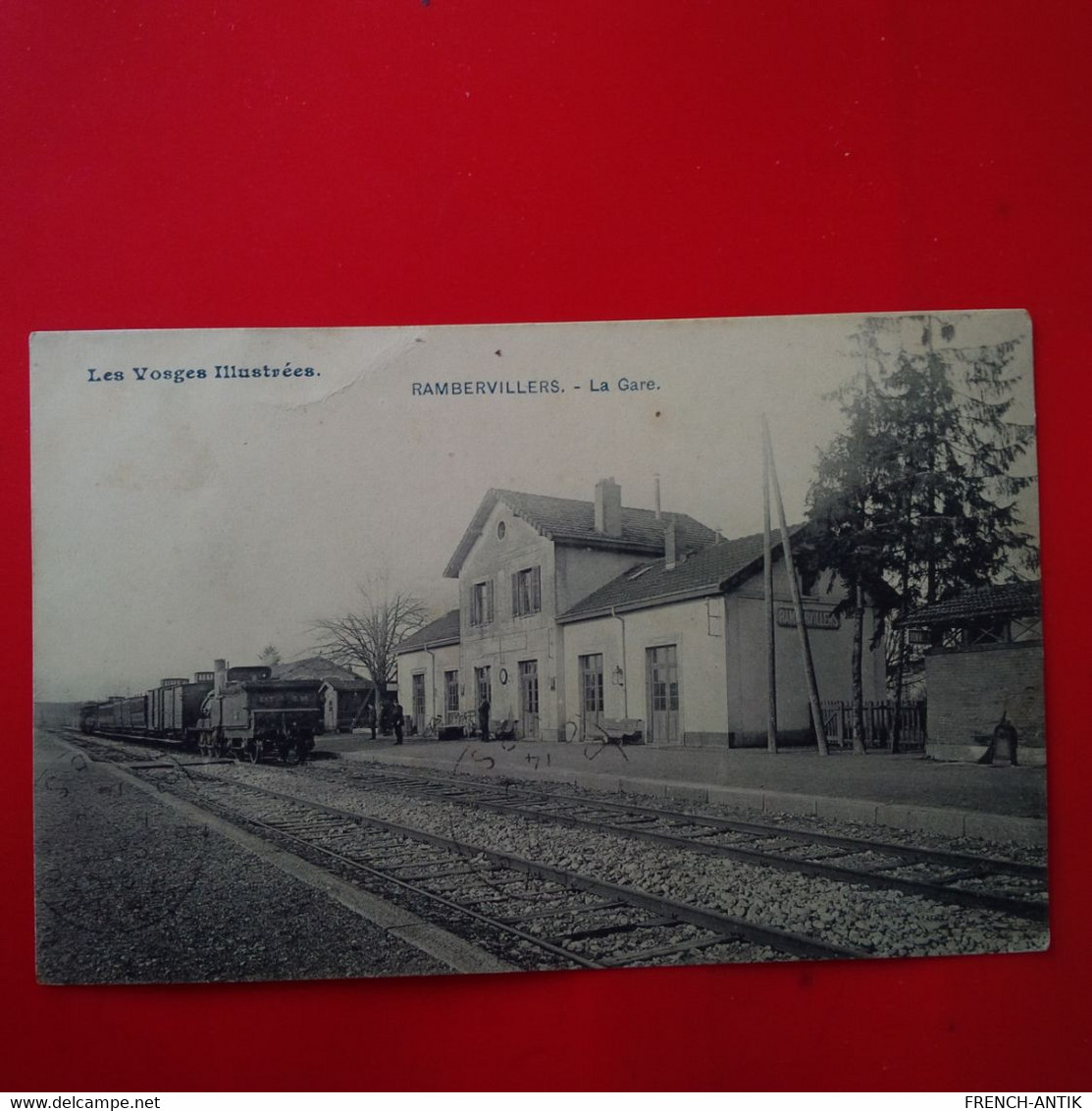 RAMBERVILLERS LA GARE TRAIN - Rambervillers