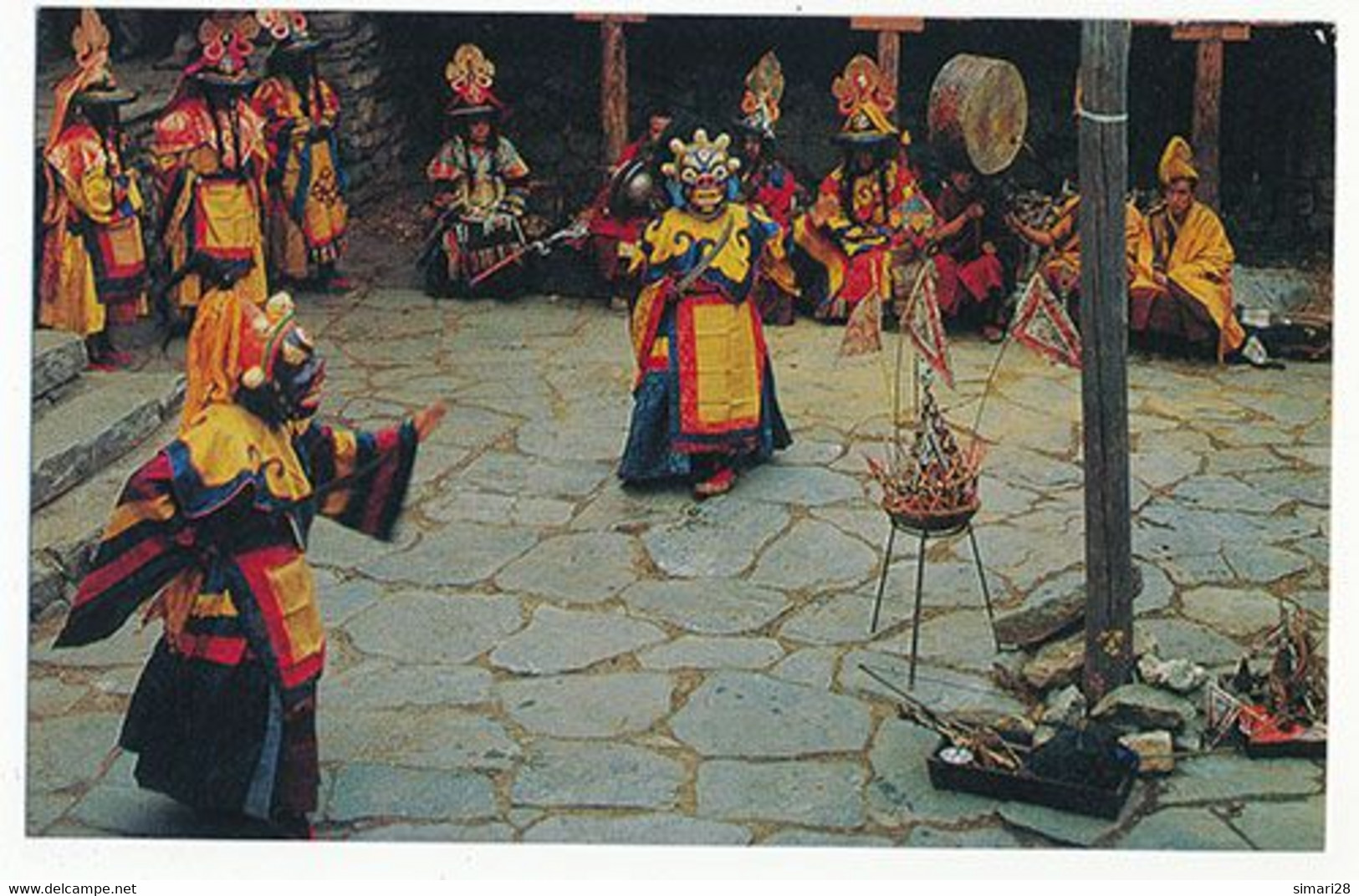 TIBETAN NEW YEAR'S DANCE - N° 13 - TYYANG BOCHE TEMPLE - Tibet