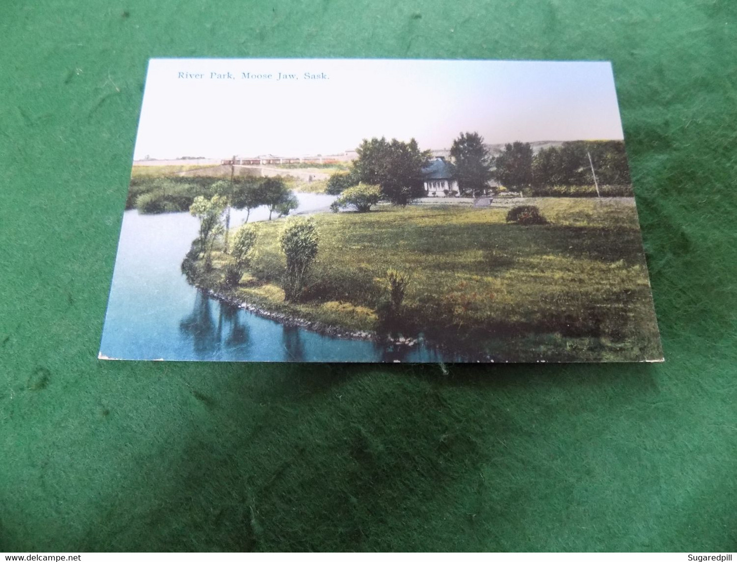 VINTAGE CANADA: MOOSE JAW SASK River Park Tint Mfg & Art Co - Sonstige & Ohne Zuordnung