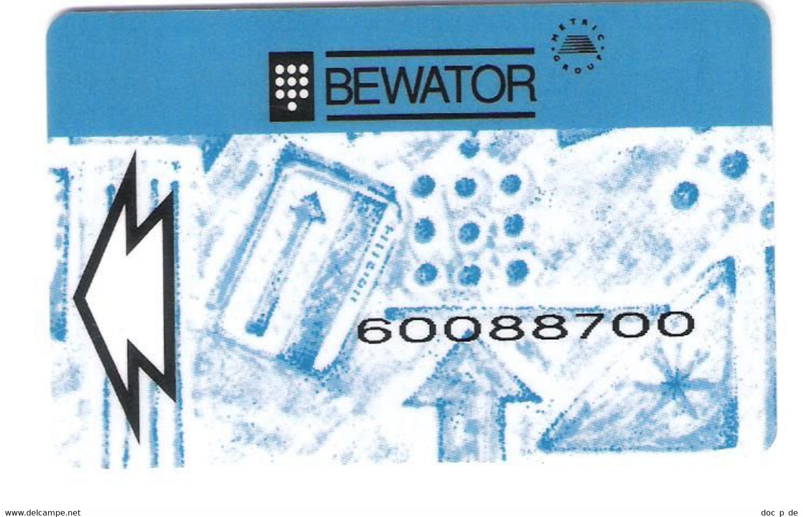 Magnetic Card - Bewator - Metric Group - Origen Desconocido