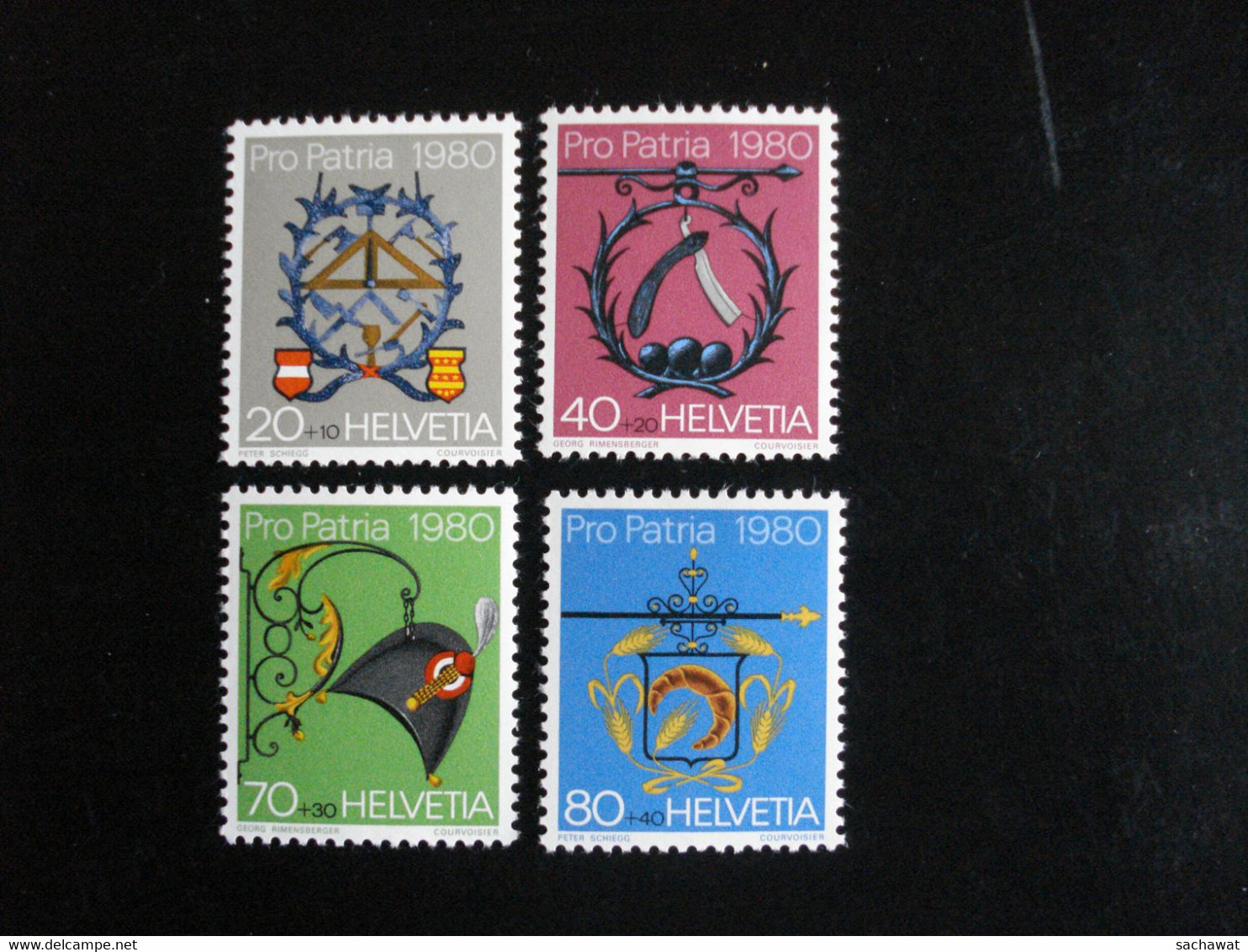 Suisse 1980 - Pro-Patria - Y.T. 1106/1109 - Neufs (**) Mint (MNH) - Andere & Zonder Classificatie