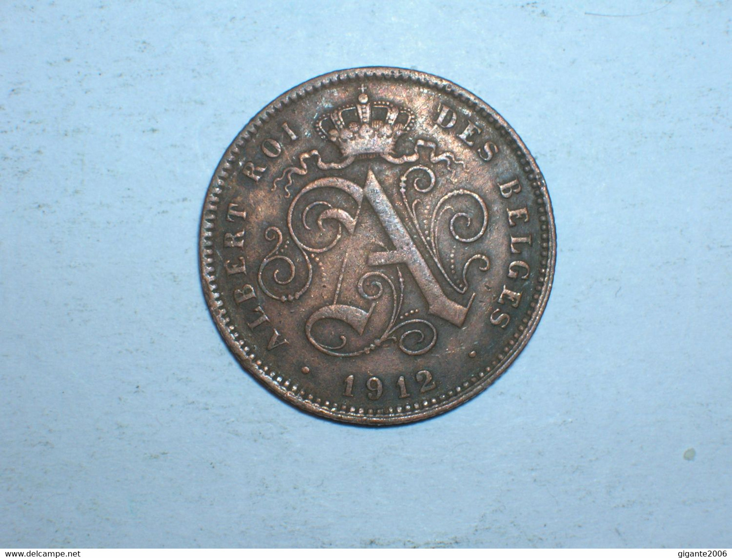 BELGICA 2 CENTIMOS 1912 FR (9215) - 2 Cent