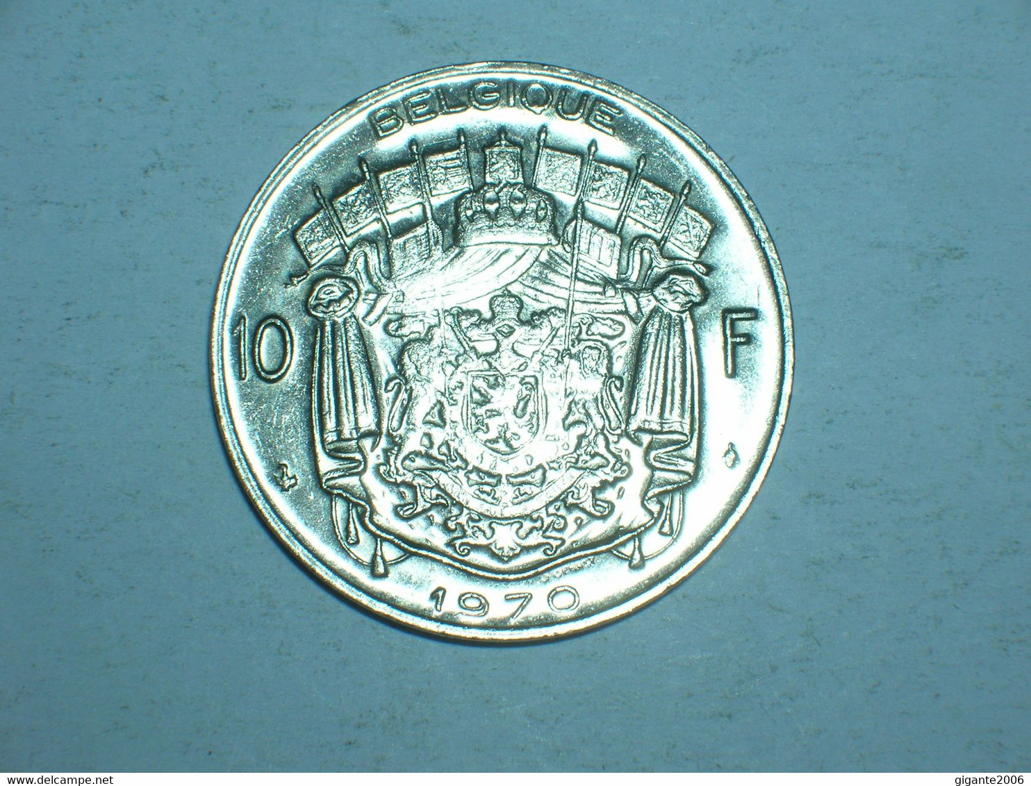 BELGICA 10 FRANCOS 1970 FR  (9256) - 10 Francs