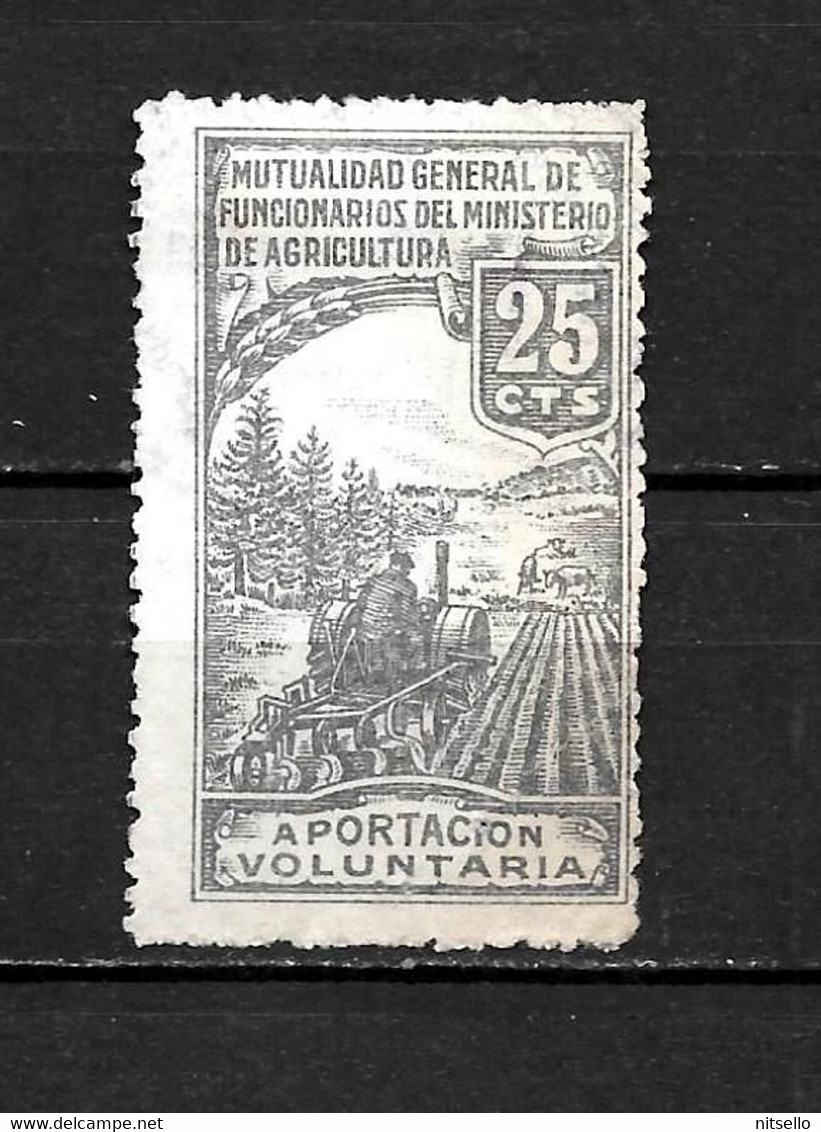 LOTE 1892 D // (C015)  ESPAÑA BENEFICENCIA APORTACION VOLUNTARIA - Beneficenza