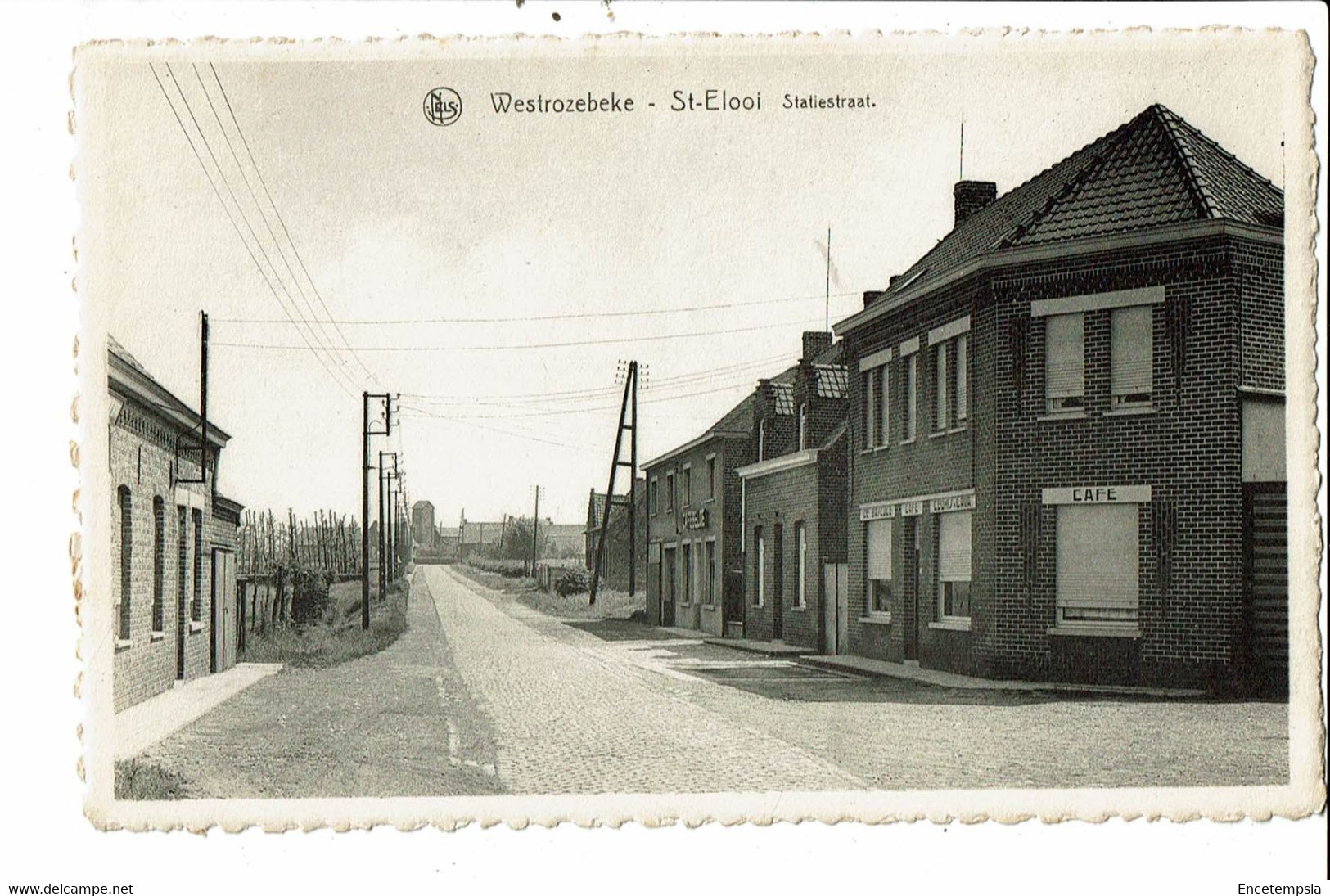 CPA-Carte Postale-Belgique-Westrozebeke- St Elooi Statiestraat     VM29314 - Staden