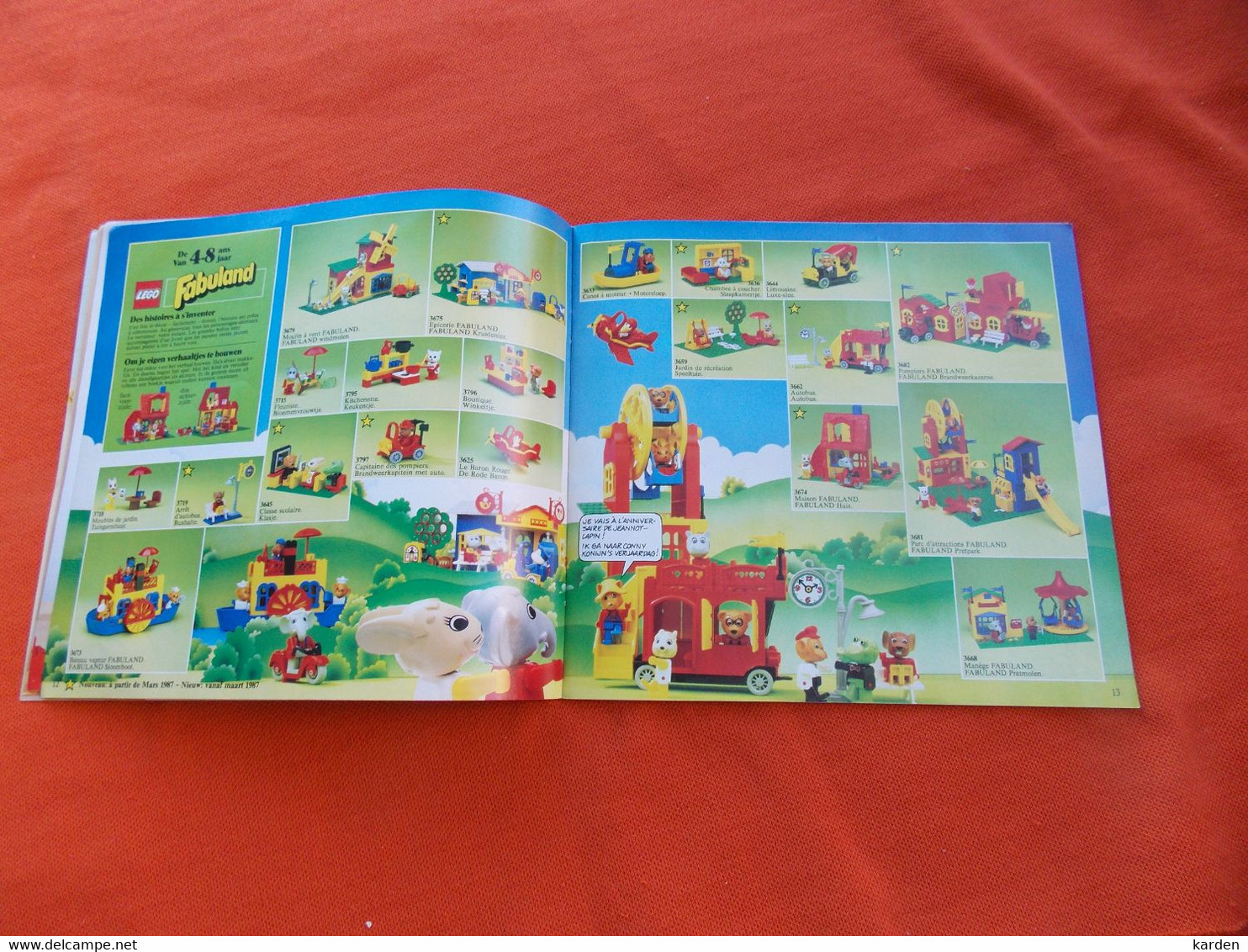 Lego catalogus Assortiment Lego & Duplo 1987