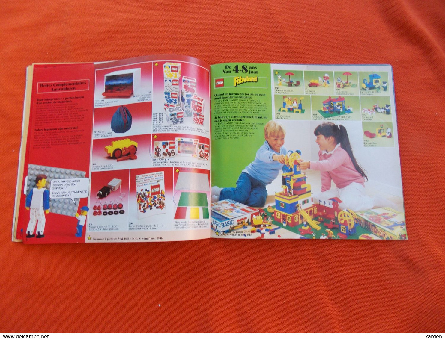 Lego catalogus Assortiment Lego & Duplo 1986