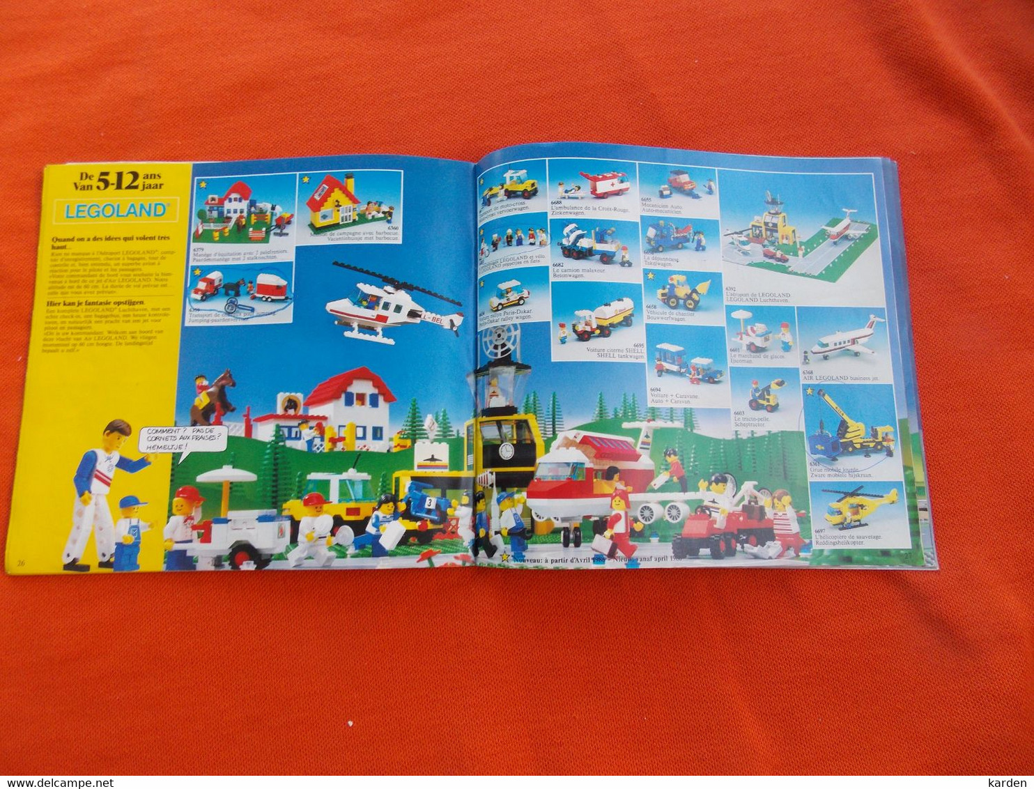 Lego catalogus Assortiment Lego & Duplo 1986